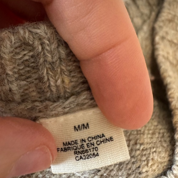 SLEEPING ON SNOW ANTHROPOLOGIE Wool Alpaca Blend Embroidered Floral Sweater Med - Picture 7 of 9